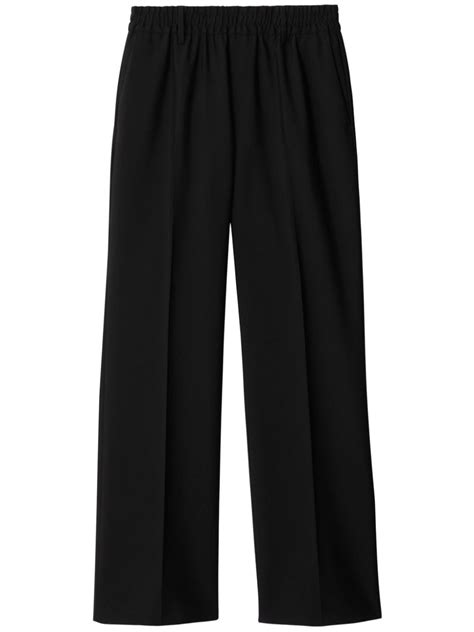 burberry straight leg wool pants|Burberry Straight Leg for Women .